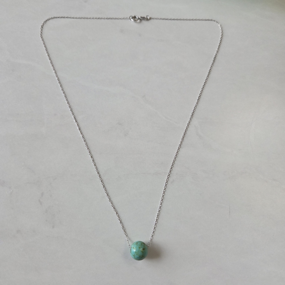 Turquoise Pendant Necklace - Picture 3 of 6